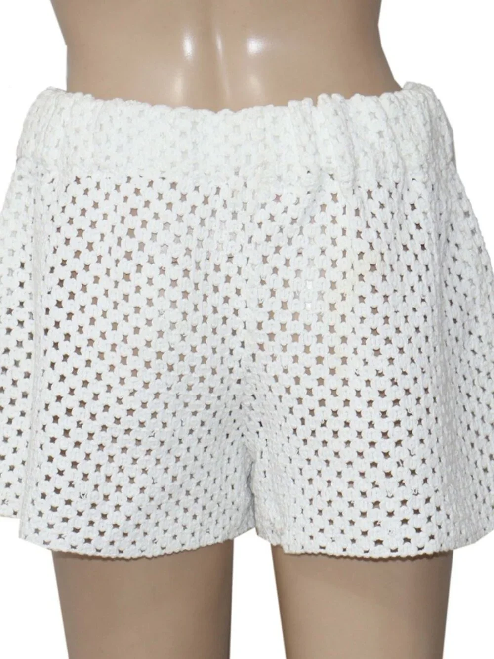 Free People Cabana Fauxchet Shorts FP Beach Elastic Waistband M - Picture 2 of 3